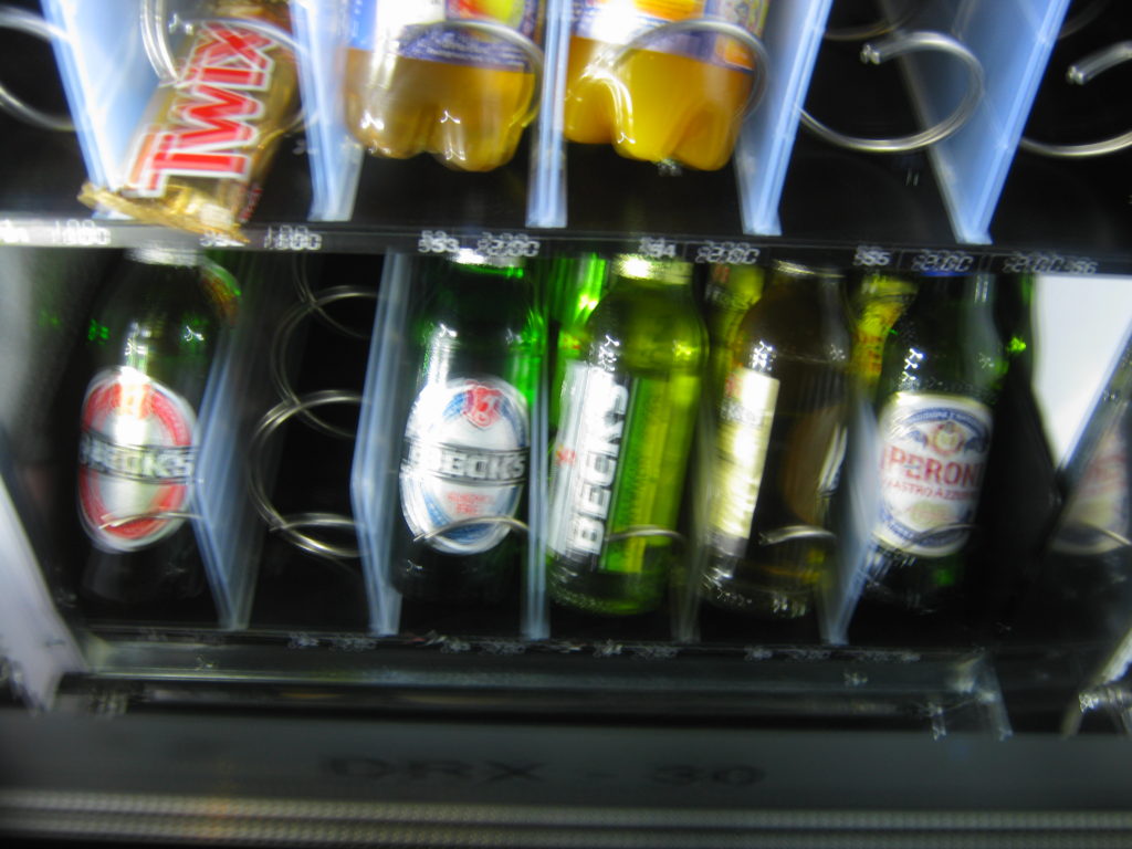 Vienna, Hotel vending machine